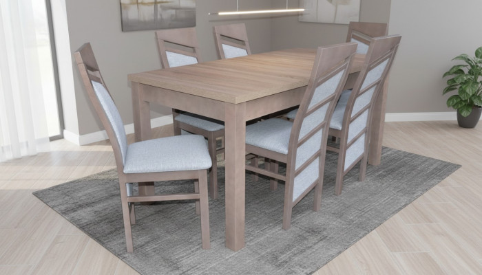 Dining room set table + 6 chairs chair set dining sets tables dining group