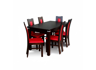 Modern dining room table chair set tables + 6 chairs designer dining set