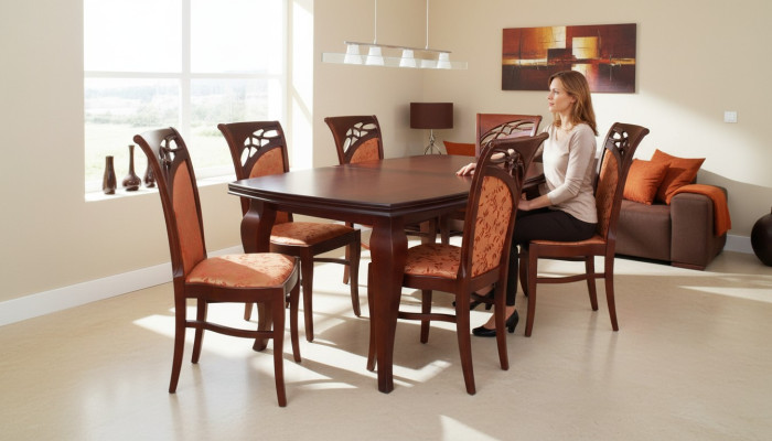 Designer chairs table set ensembles complete living room decor dining room