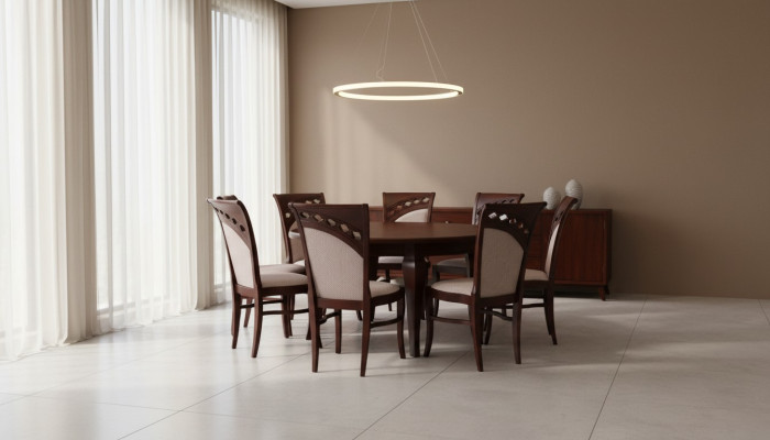 Round table, round table, wooden table, round conference table, meeting table.