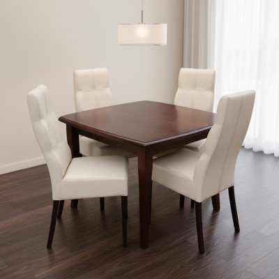 Table + 4 Chair Set Suites Complete Living Room Dining Room