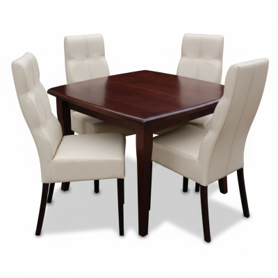 Table + 4 Chair Set Suites Complete Living Room Dining Room