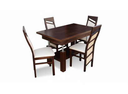 Designer table + 4 chairs sets complete decor living room dining room