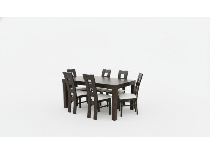 Designer table + 6 chairs decor sets complete living room dining room