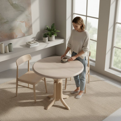 Round dining table office table tables kitchen dining room round table wood