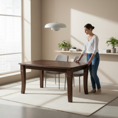XXL Big Designer Table 400cm Conference Table Wood Table Tables Meeting