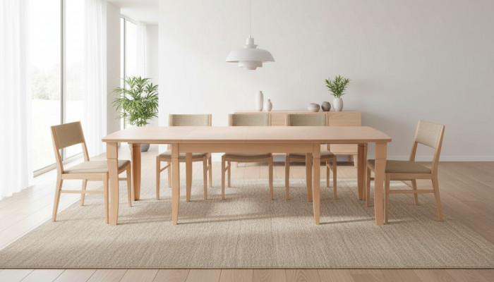 XXL Big Designer Conference Table Wooden Table Tables Meeting Dining Room