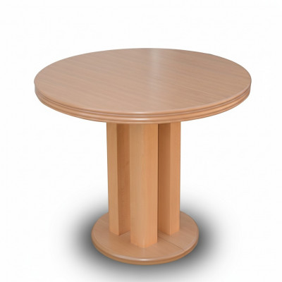 Round table round tables dining room living room wood extendable up to