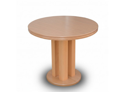 Round table round tables dining room living room wood extendable up to