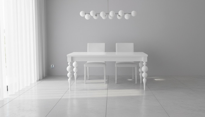 Classic designer dining table wooden table dining room living room