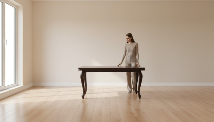 XXL Large Designer Conference Table Decor Wooden Table Tables Meeting Dining Room