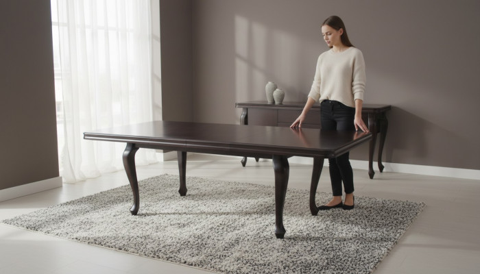Dining Room Living Room Classic Table Wood Designer Tables 90x170