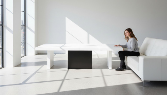 Modern XXL office conference table tables dining room wood meeting