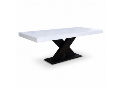 Extendable Design Wooden Table Dining Living Room Decor Solid Wood Tables