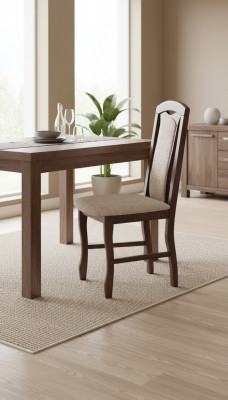 Luxury design upholstered chair chairs seat back office office dining room solid