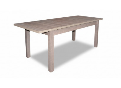 Dining table set, dining room, living room, wooden ensemble, design chairs.