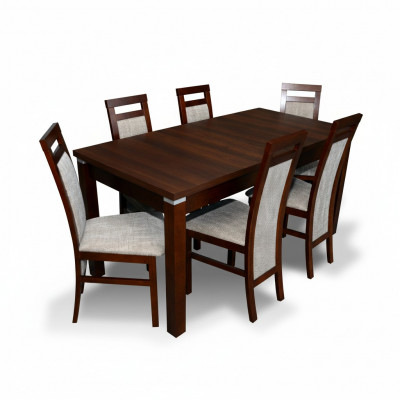 Dining set dining table set dining room table wood 6x chairs chair