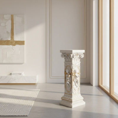 Design Columns Antique Decorative Column Flower Column Stand Pedestal 1073