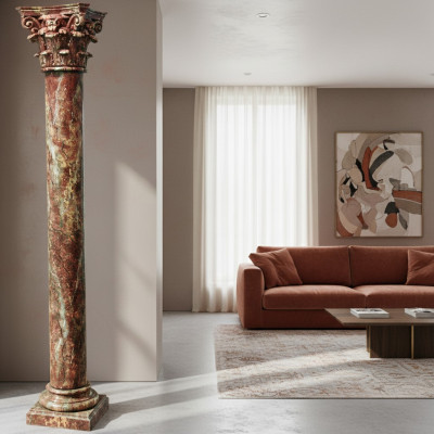 XXL Greek Column Antique Style Design Columns Luxury Supports New 210cm Tall New