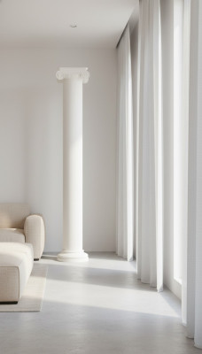 XXL Greek 300cm Large Style Design Columns Luxury Supports Antique Column