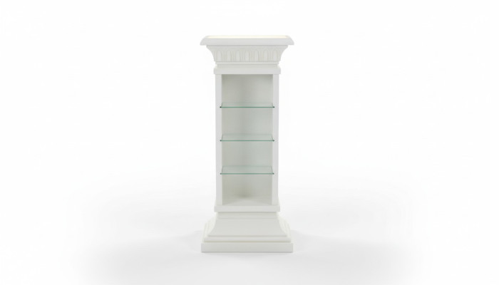 Design Showcase Shelf Glass Column Showcases Shelves Lamp Cabinet Living Room 6893