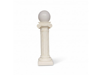 Column Illuminated Decoration Column Lamp Light Figures Sculpture Sculptures