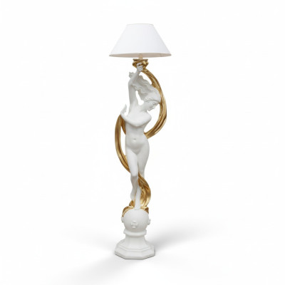 Floor lamp standing light lamp design figure sculpture 200cm new