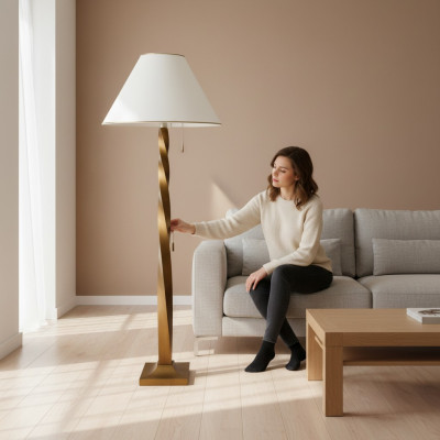 XXL Roman Style Floor Lamp Standing Lamp 167cm