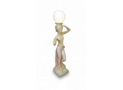 Antique Style Figure Floor Lamp Belly Dancer Standing Lamp Light Lamp Sculpture New