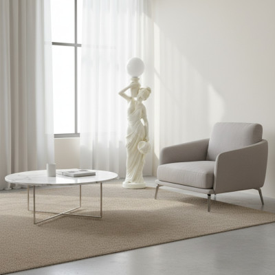 Greek Figure Lamp Floor Lamp XXL New Standard Lamp