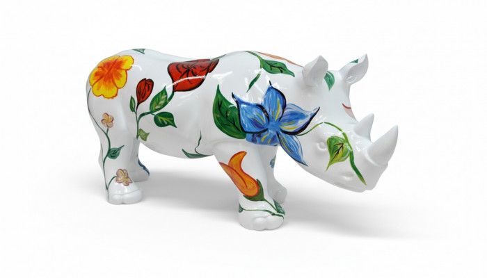 Design rhinoceros figure statue sculpture figures sculptures decoration decor 3094 new