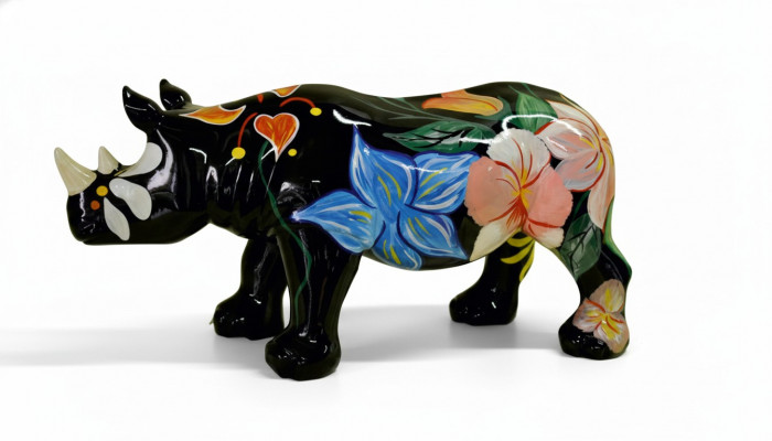 Design rhinoceros figurine statue sculpture figures sculptures decoration decor 3095 new