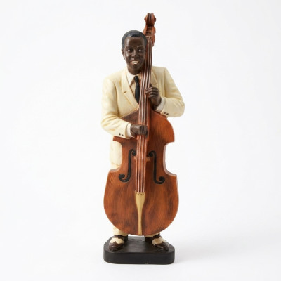 Design Double Bass Figure Statue Sculpture Figures Sculptures Decoration 4021 New