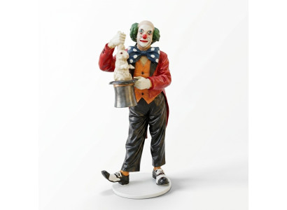 Design Clown Magician Figure Statue Sculpture Figures Sculptures Decoration Deco 5027