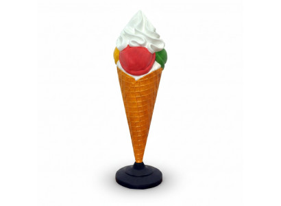 Design ice cream parlor stand figure statue sculpture figures sculptures decoration