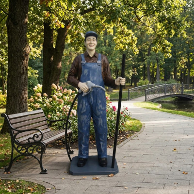 Design USA gas station figure statue sculpture figures sculptures decoration decor
