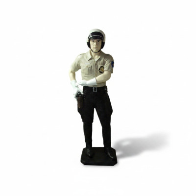 Design police officer figure statue sculpture figures sculptures decoration decor 5682