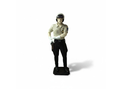 Design police officer figure statue sculpture figures sculptures decoration decor 5682