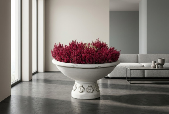Flower pot, plant container, decorative figure, flower pots, nature, garden, vases