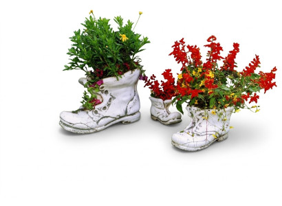 Flower pot planting tub decoration figure nature flower pots garden vases