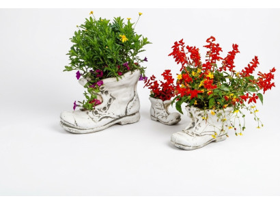 Flower pot plant tub natural decoration figure flower pots garden vases