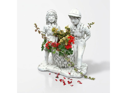 Flower pot nature planter decoration figure flower pots vases garden