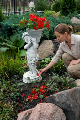Planter pot decoration figure vases flowerpots garden nature