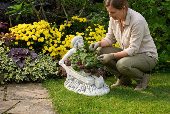 Flower pots plant container decoration figure vases nature flowerpots garden