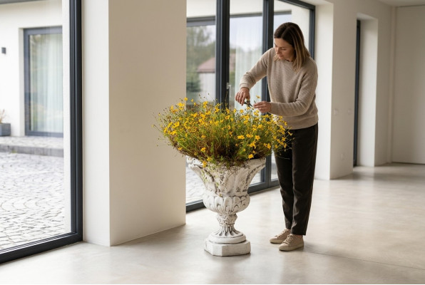 Flower pot natural planter decoration figure vases flower pots garden