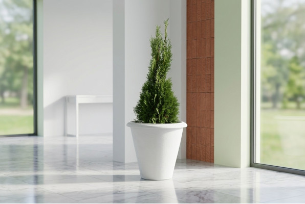 Nature flower pots plant container decoration figure vases garden flower pots