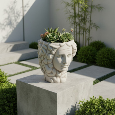 Flower pots natural plant tub decoration figure vases garden flower pots