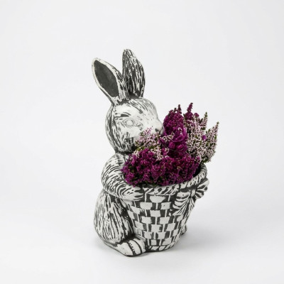 Nature flower pots planter decoration figure garden flower pots vases