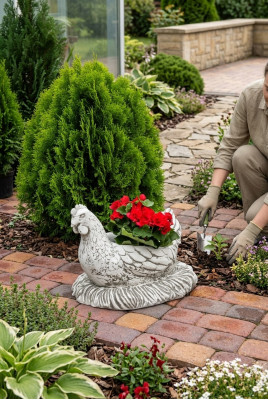 Figure flower pot plant pot decoration figure flower pots garden