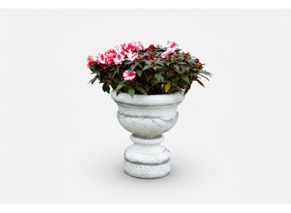 Figure planter pot white decoration figure flower pots garden